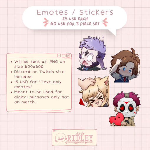 Emotes / Stickers