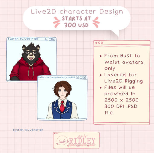 Live2D Character Design